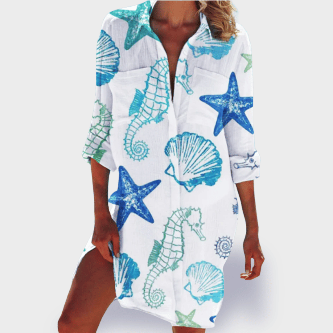 Women's Vibrant Colourful Lightweight Summer Dress