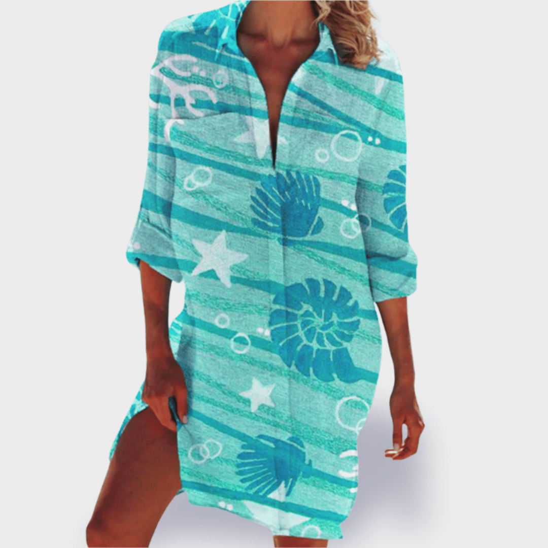 Women's Vibrant Colourful Lightweight Summer Dress