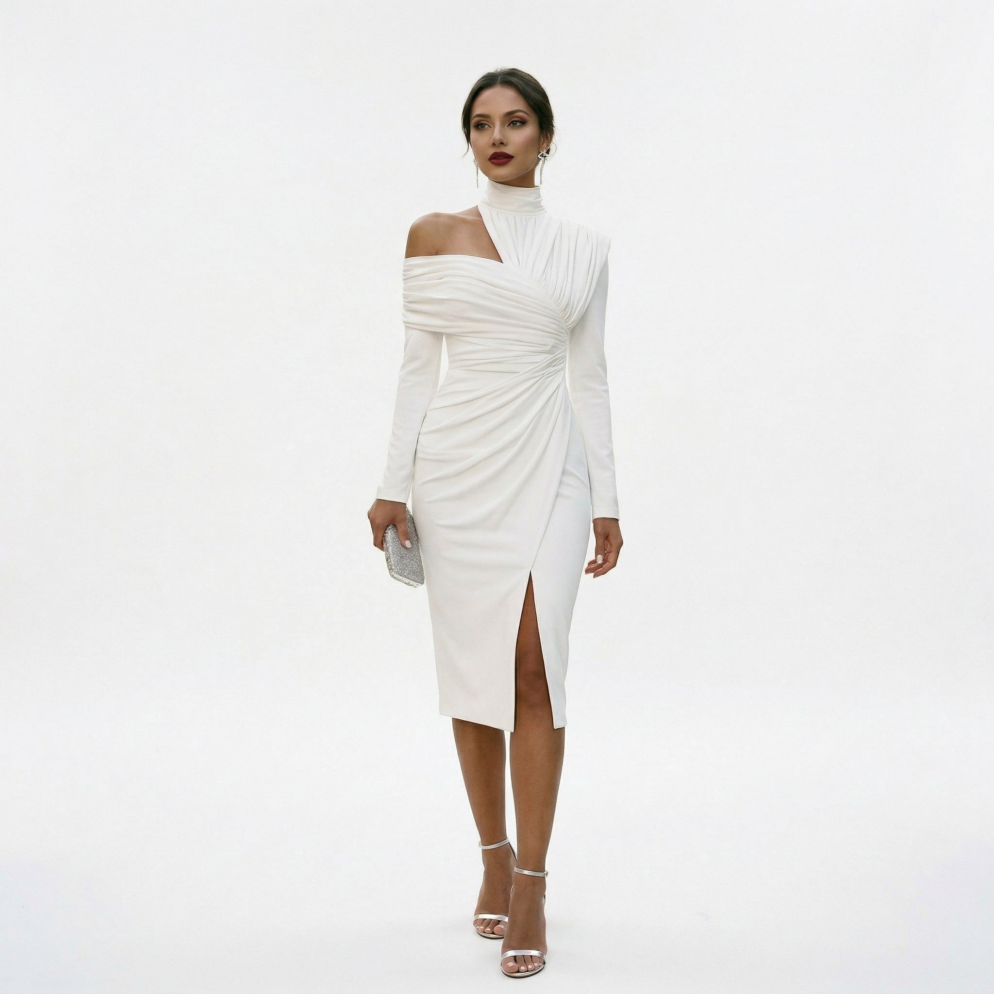 Women's Plus Size Elegant Evening Dress for Formal Occasions
