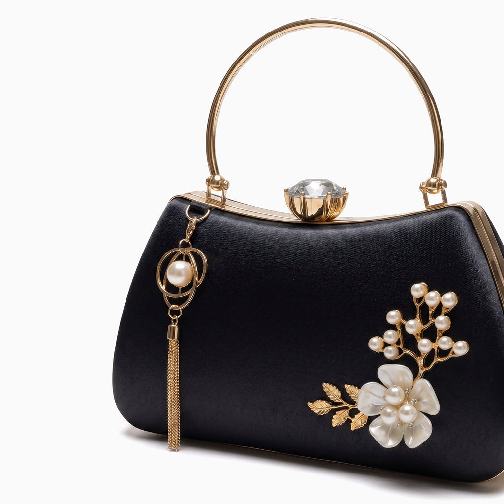 Fleur Pearl Evening Bag