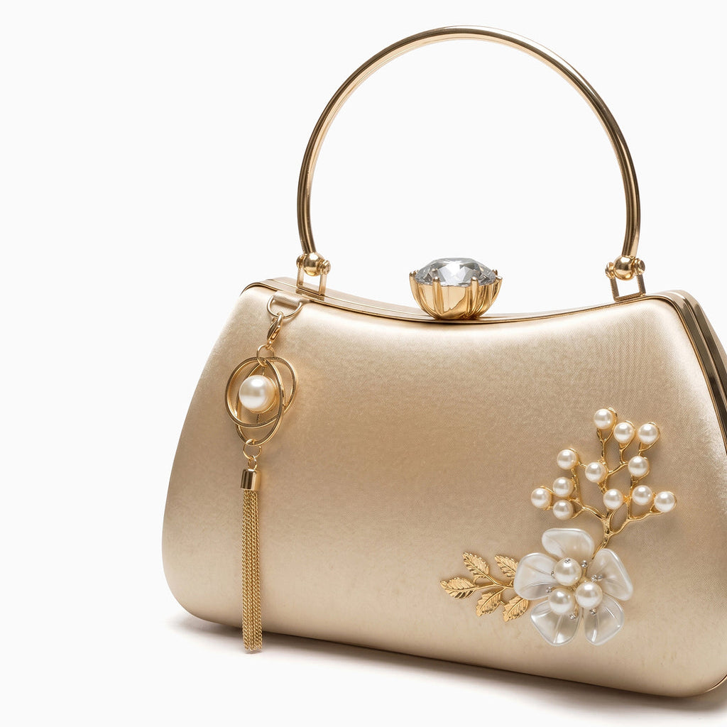 Fleur Pearl Evening Bag