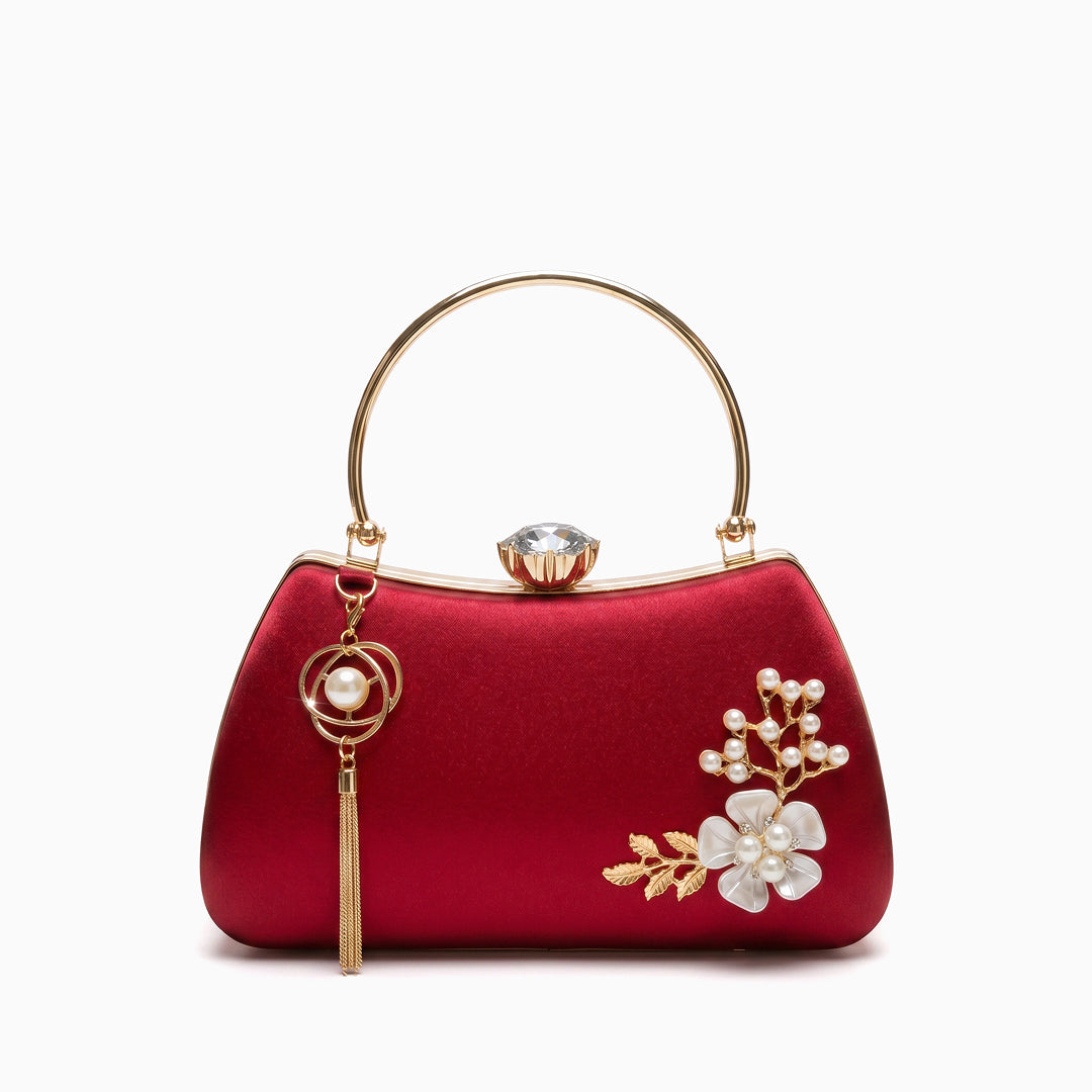 Fleur Pearl Evening Bag