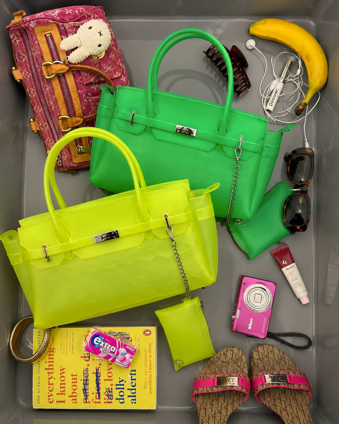 Jelly Firkin 35 Zip Shoulder Bag