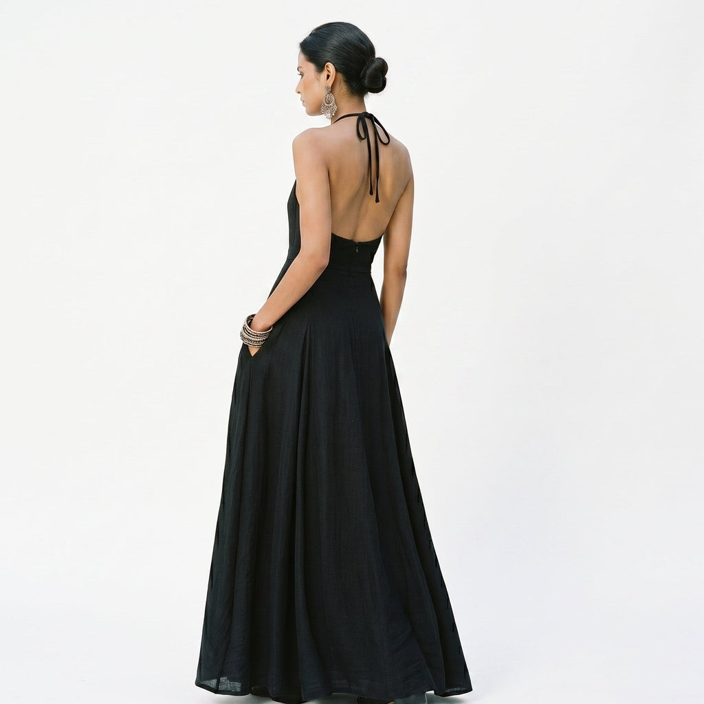 Women's Chic Sleeveless Maxi Dress for Summer