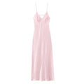 Women's Sleek Ruched Satin One-Shoulder Cutout Mermaid Maxi Dress