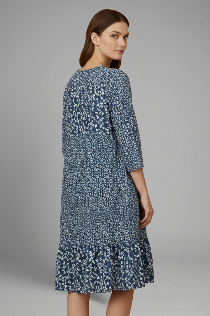 Women's Sleek Structured Fit Solid Plain Midi Dress