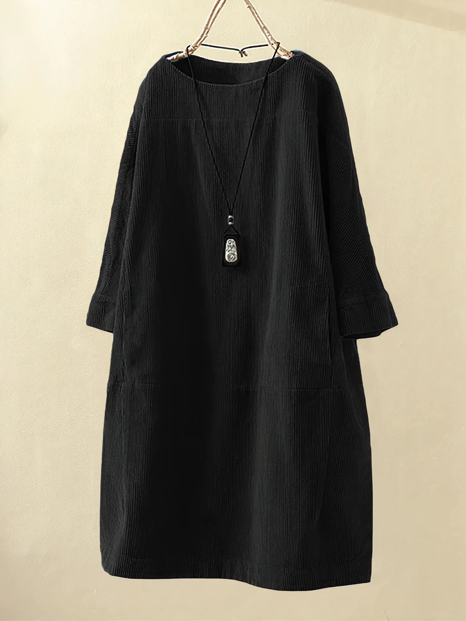 Women's Confident Tummy-Covering Ruched Midi Dress