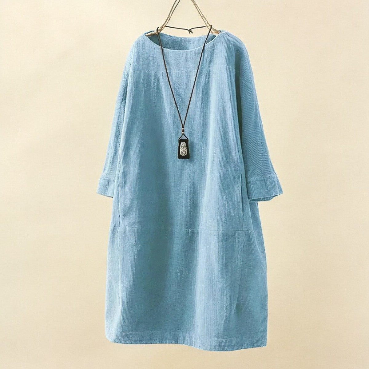 Women's Confident Tummy-Covering Ruched Midi Dress