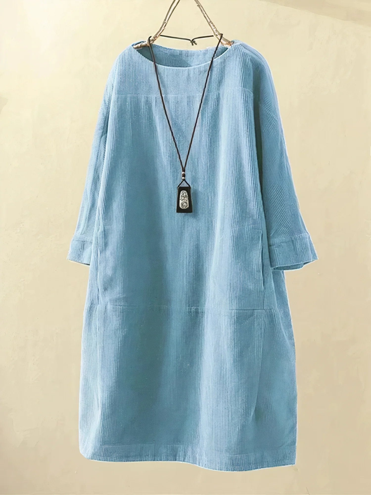 Women's Confident Tummy-Covering Ruched Midi Dress