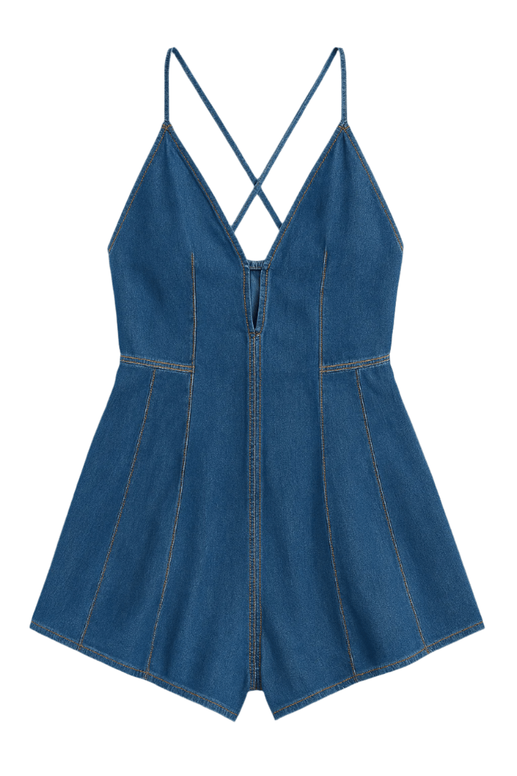 Dazed Denim Romper