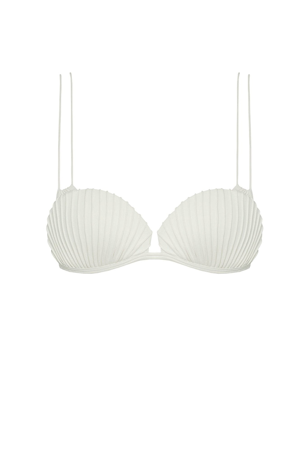 Shell Bikini Top - Off-White