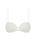 Shell Bikini Top - Off-White