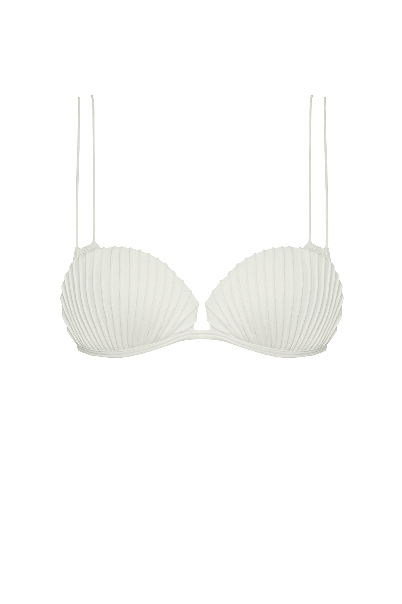 Shell Bikini Top - Off-White