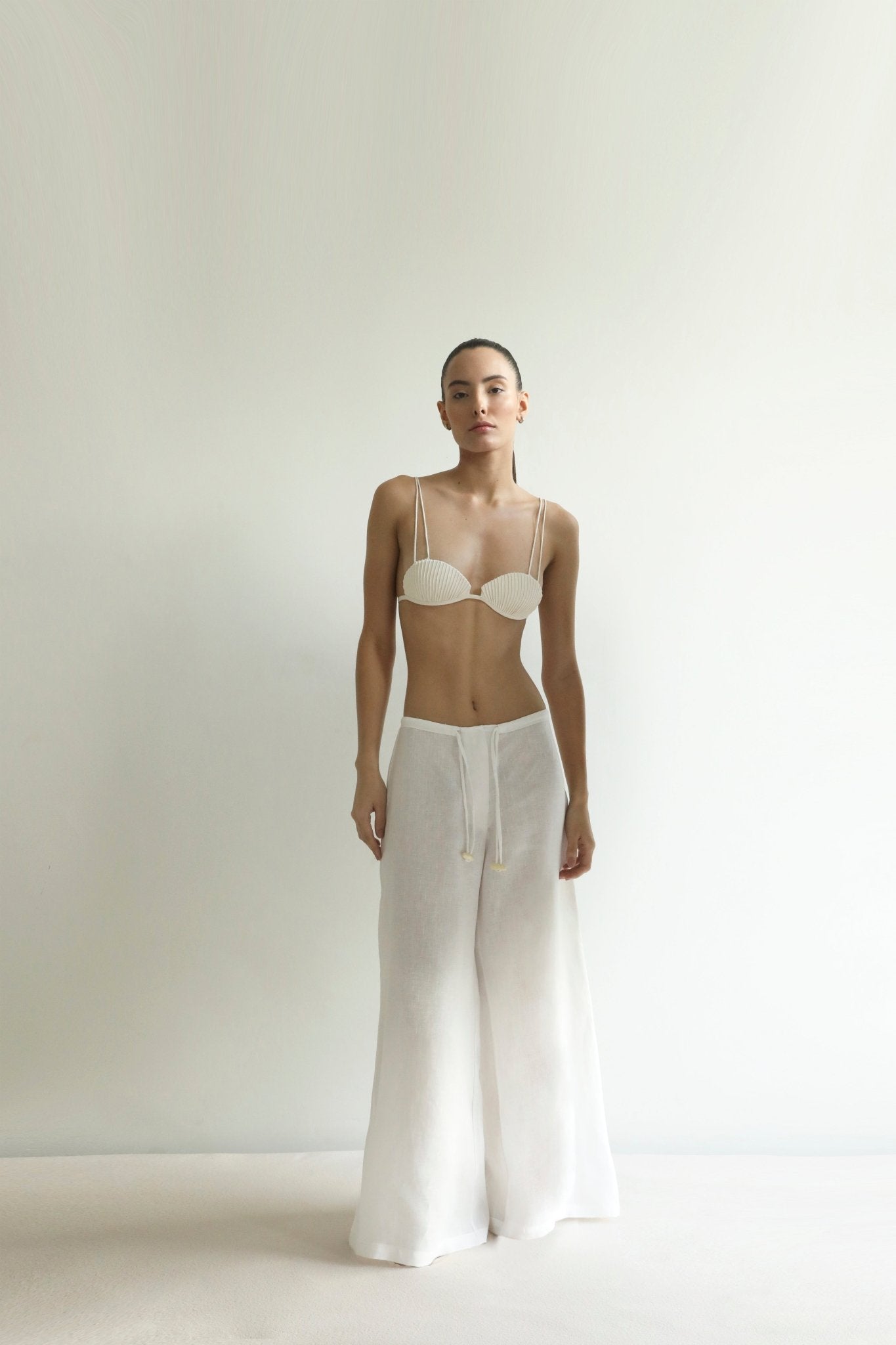 Shell Bikini Top - Off-White