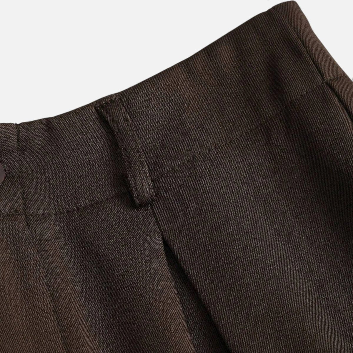 Women’s High-Waist Pleated Wide-Leg Pants with Tailored French-Inspired Silhouette