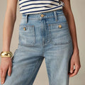 Women’s High-Waist Wide-Leg Jeans – Structured Tailored Fit Denim Pants